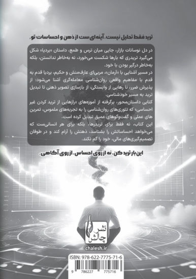 پشت جلد کتاب احساستو کنترل کن، حسابتو رشد بده اثر حسین نیرومند نشر چالش